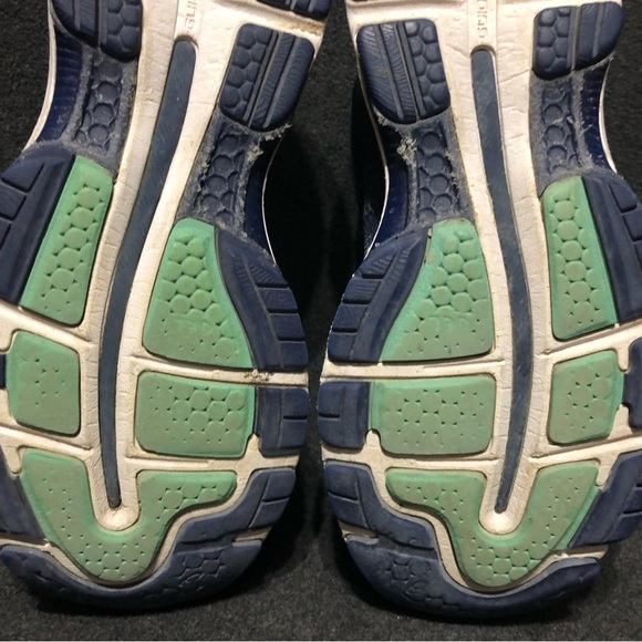 Asics Gel Nimbus 20 Running Shoes Women’s Size 7.5 Athletic Sneakers Blue Green - Picture 8 of 10